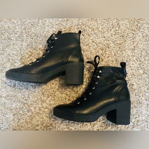 Steve Madden Abby Lace Up Combat Boots